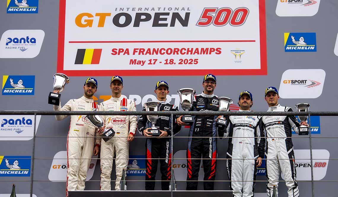 Eastalent Racing 成功於 GT Open 500 奪得獎項